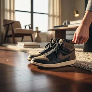 Nike Air Jordan 1 Retro High OG Palomino DZ5485-020 US 6.5 EUR 39 Adulte Nubuck